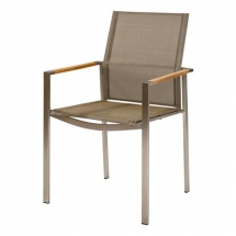 Barlow Tyrie Mercury dining armchair