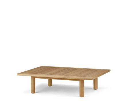 Dedon Tibbo koffietafel 139×103 cm teak