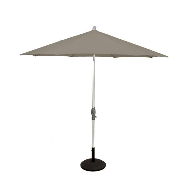 Glatz Alu-Twist parasol 250×200 – Taupe 461