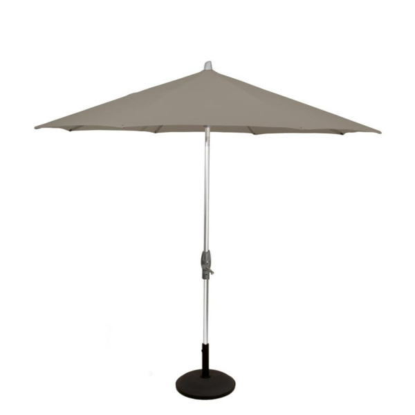 Glatz Alu twist parasol 250x200 - taupe 461