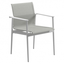 Gloster dining 180 chair white-seagull