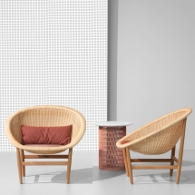 Kettal Basket Outdoor Basket armchair