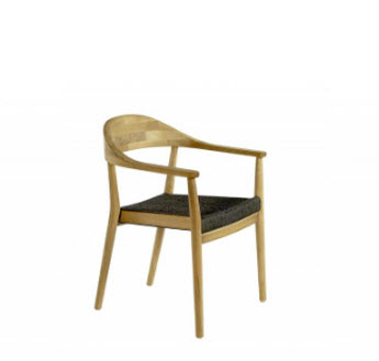 Oasiq Copenhagen armstoel teak/antraciet