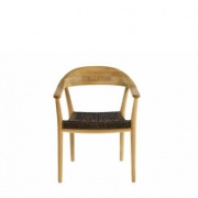 Oasiq Copenhagen Armstoel teak-antraciet4