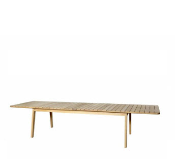 Oasiq Skagen uitschuiftafel teak- 234-347cm