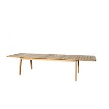 Oasiq Skagen uitschuifbare tafel teak