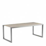 Royal Botania Ninix eettafel 200x90cm rvs