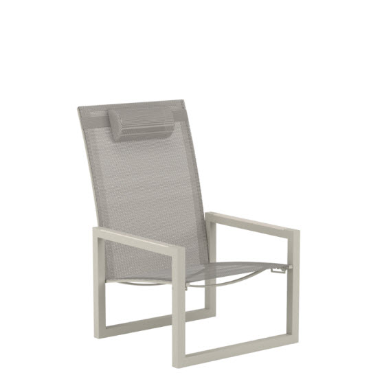 Royal Botania Ninix recliner – Pearl grey