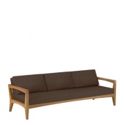 Royal Botania Zenhit lounge 3zitsbank 240cm teak