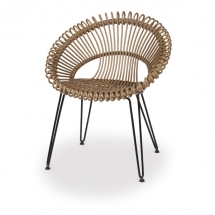 Vincent garden dining chair Roxy natural